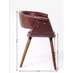 Armlehnstuhl Monaco Nougat