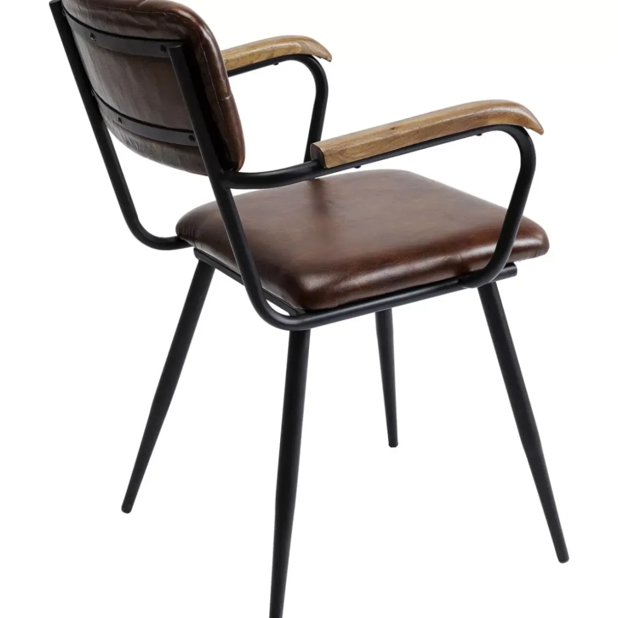Armlehnstuhl Salsa Leder Braun