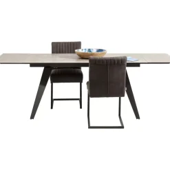 Ausziehtisch Amsterdam Dunkel 160(40+40)X90Cm