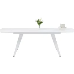 Ausziehtisch Amsterdam Weiss 160(40+40)X90Cm