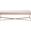Bank Crossover Rose Messing 150X40Cm