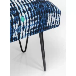 Bank Desna Patchwork Blau 80Cm