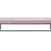 Bank Smart Rosa Schwarz 150X40Cm