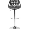 Barhocker Ornament Black