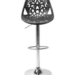 Barhocker Ornament Black