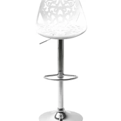Barhocker Ornament White