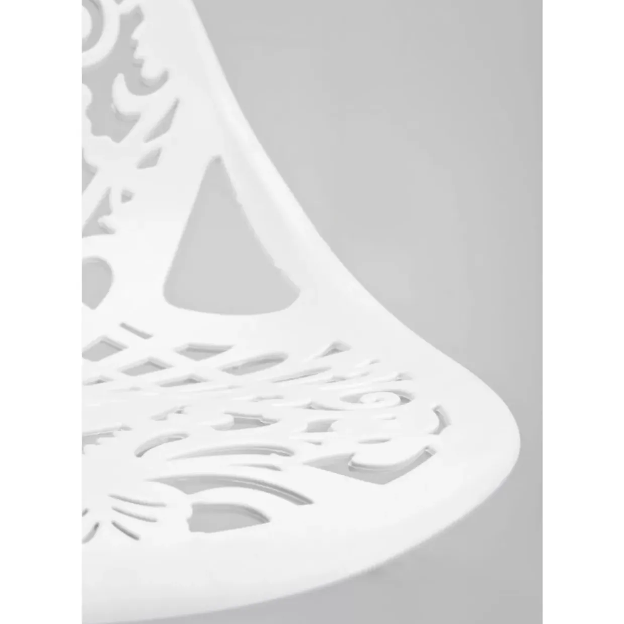Barhocker Ornament White