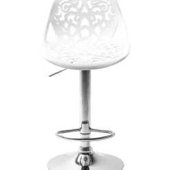 Barhocker Ornament White