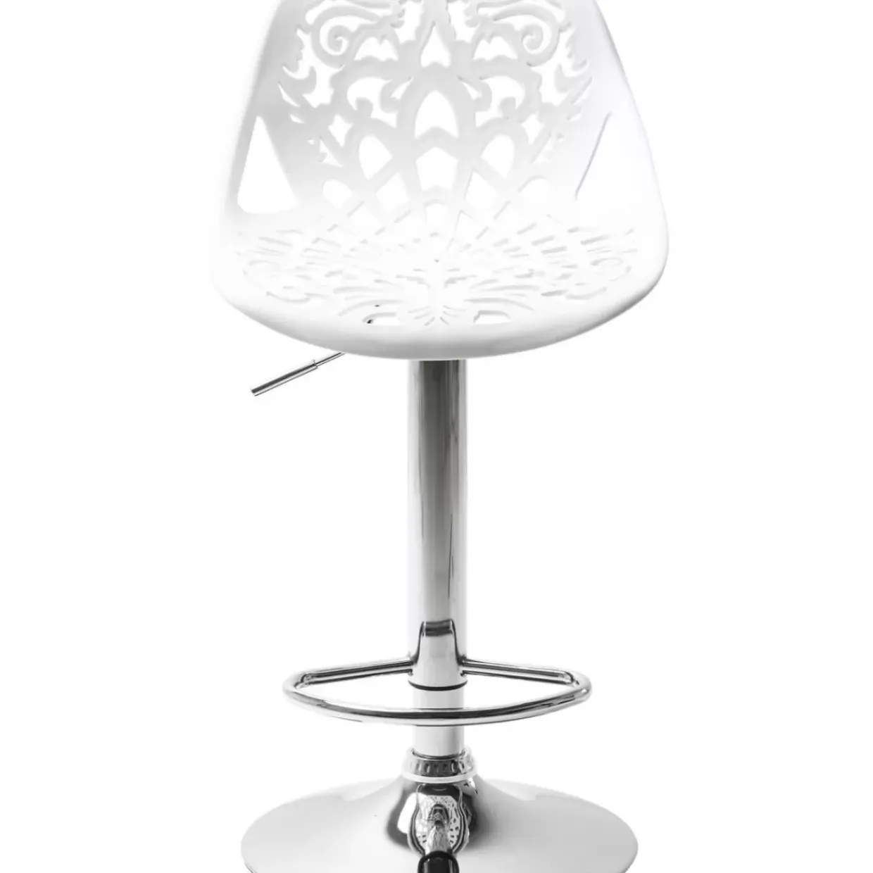 Barhocker Ornament White