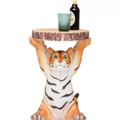 Beistelltisch Animal Tiger O35Cm