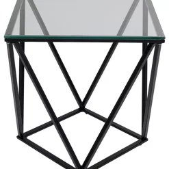 Beistelltisch Cristallo Schwarz 50X50Cm