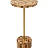 Beistelltisch Domero Geo Braun O25Cm