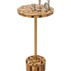 Beistelltisch Domero Geo Braun O25Cm