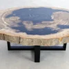 Beistelltisch Gamma Versteinertes Holz