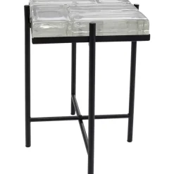 Beistelltisch Iceline Schwarz 43X33Cm