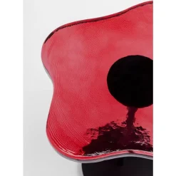 Beistelltisch Lava Rot O30Cm