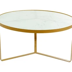 Beistelltisch Marble Gold O55