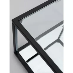 Beistelltisch Quadro Schwarz 50X50Cm