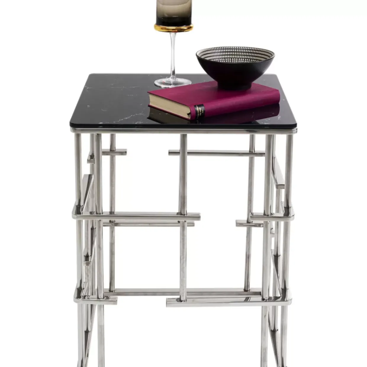 Beistelltisch Rome Silber 40X40Cm