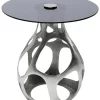 Beistelltisch Volcano Silber O60Cm