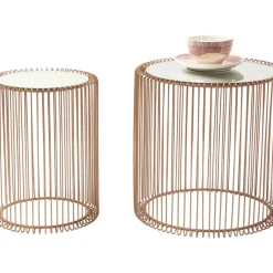 Beistelltisch Wire Copper (2/Set) O44Cm