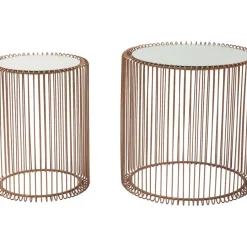 Beistelltisch Wire Copper (2/Set) O44Cm