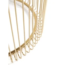 Beistelltisch Wire Messing (2/Set) O44Cm