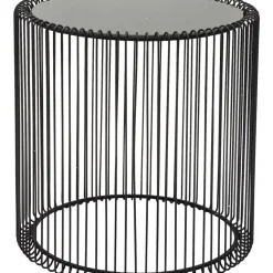 Beistelltisch Wire Schwarz (2/Set) O44Cm