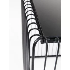 Beistelltisch Wire Square Schwarz (2/Set) 45X45Cm