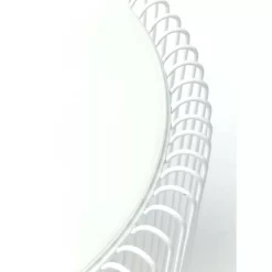 Beistelltisch Wire White (2/Set) O44Cm
