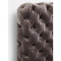 Bett Desire Hoch Silbergrau 160X200 Cm