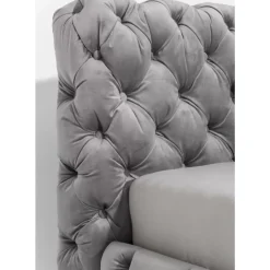 Bett Desire Velvet Silbergrau 160X200 Cm