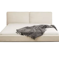 Bett East Side Cord Creme 160X200Cm