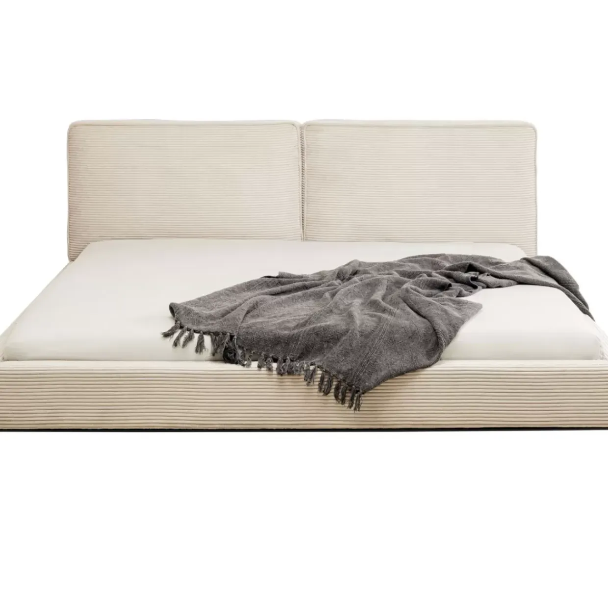 Bett East Side Cord Creme 160X200Cm