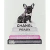 Bild Glas Fashion Dog 60X80Cm