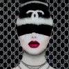 Bild Glas Fashion Haircut 80X80