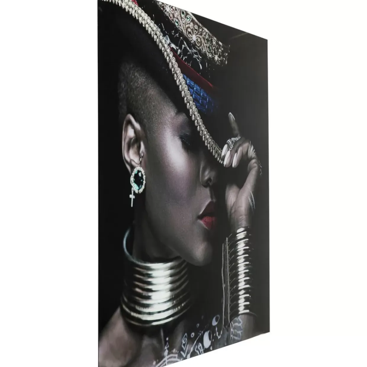 Bild Glas Foxy Lady 120X120Cm