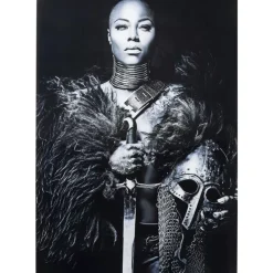 Bild Glas Lady Knight 100X150Cm