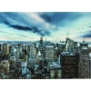 Bild Glas New York Sunset 120X160Cm