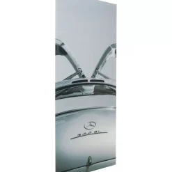 Bild Glas Triptychon Oldtimer Back 240X160Cm