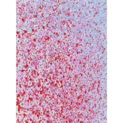 Bild Touched Flower Boat Blau Pink 80X100Cm