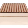 Box Elegant Bronze 21X10Cm