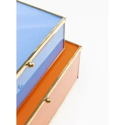 Box Neomi Orange Blau (2/Set)