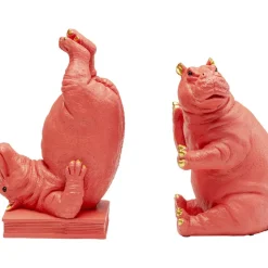 Buchstutze Hippo Pink (2/Set)