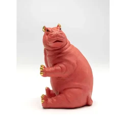 Buchstutze Hippo Pink (2/Set)