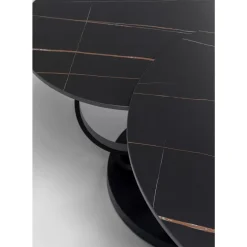 Couchtisch Beverly Schwarz 133X80Cm