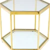 Couchtisch Comb Gold 45