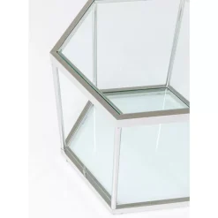 Couchtisch Comb Silber 45