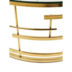 Couchtisch Jupiter Gold O100Cm