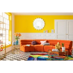 Couchtisch Jupiter Gold O100Cm